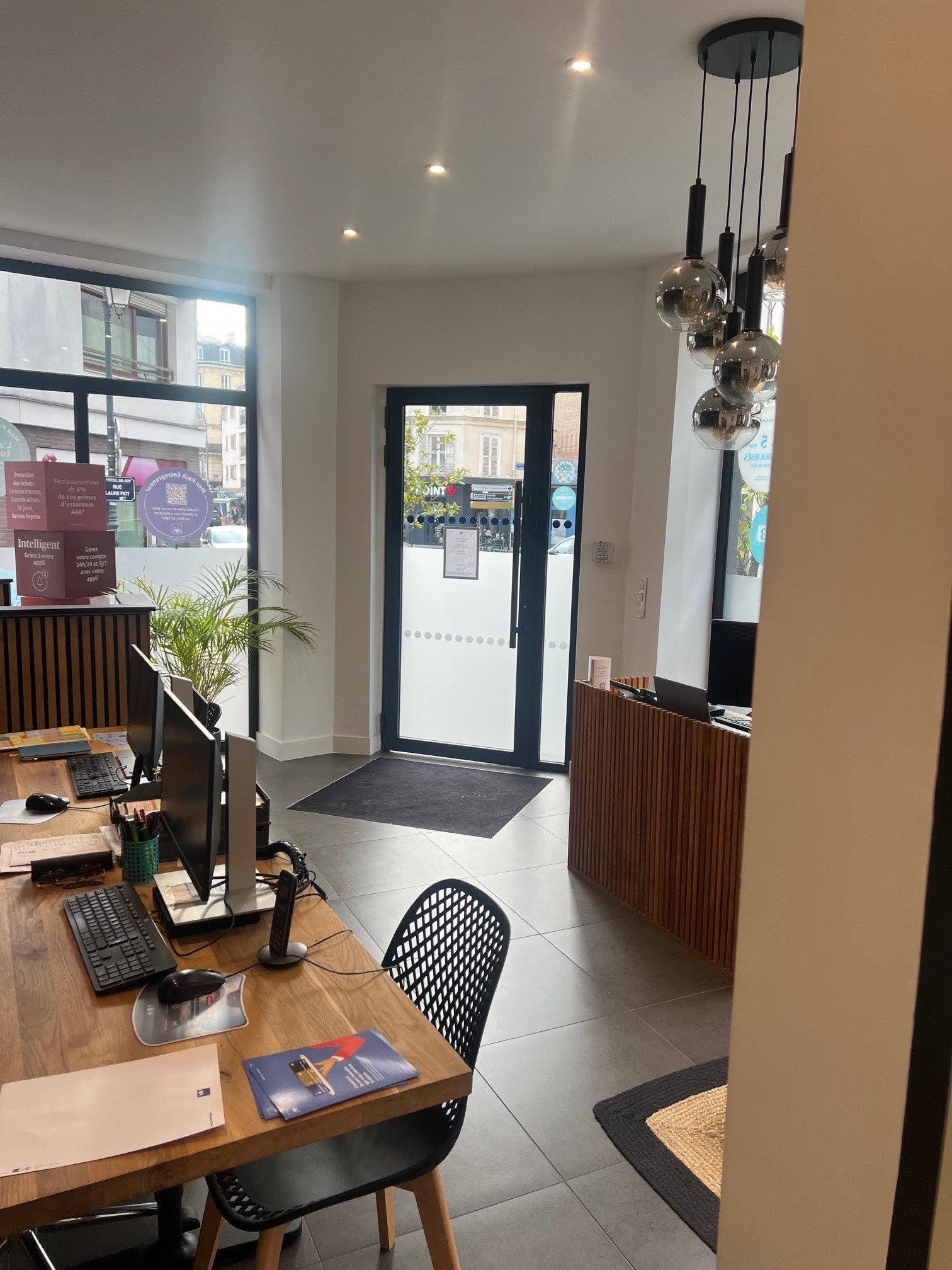 CPA Asnieres Avenue Flachat et la Gare (1313709