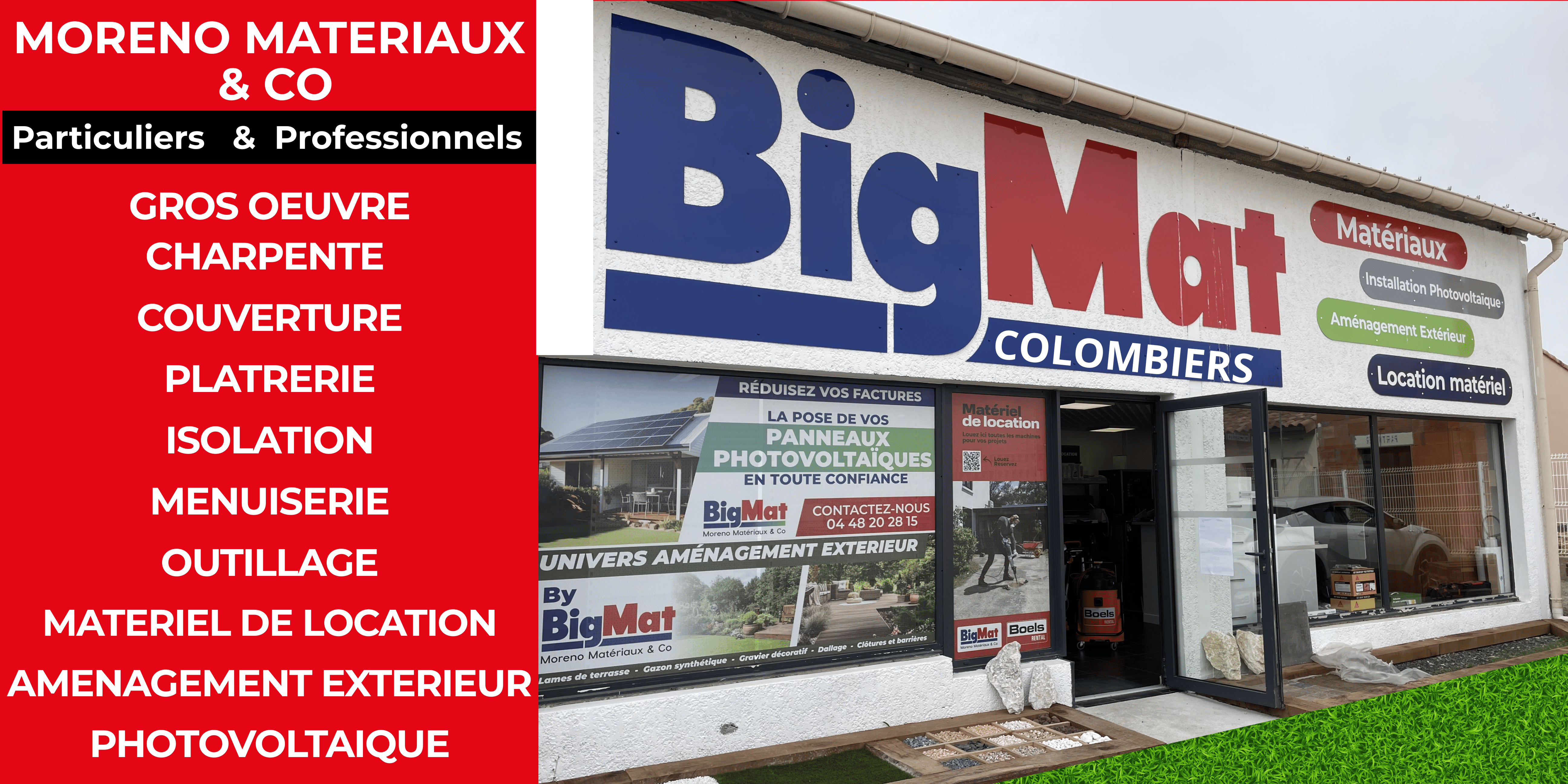 Photo officielle de BigMat Colombiers - Moreno Matériaux & Co