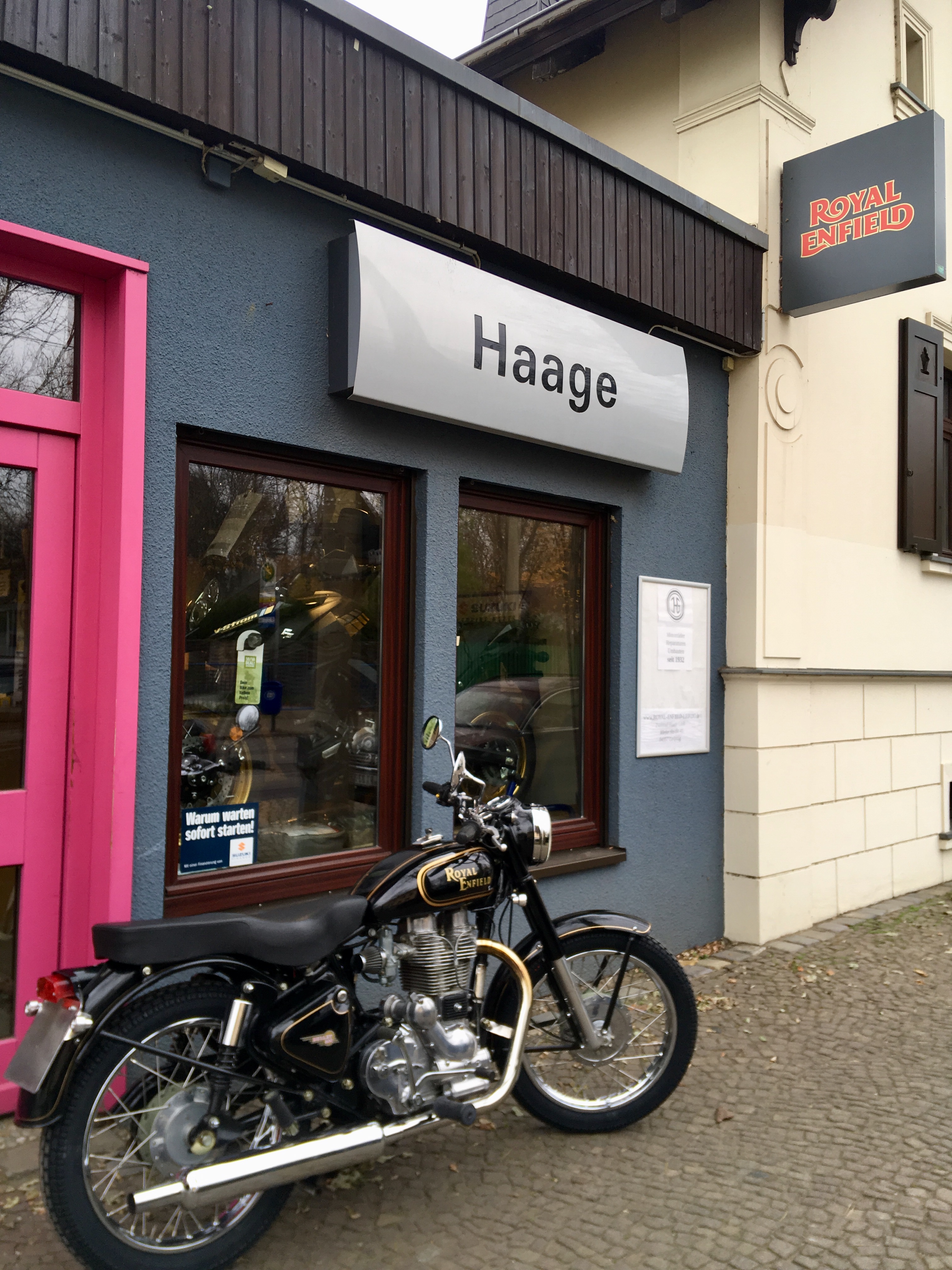 Zweirad Haage Gbr | Royal Enfield Motorradhändler in Leipzig, Sachsen